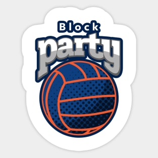 Block party! Sticker